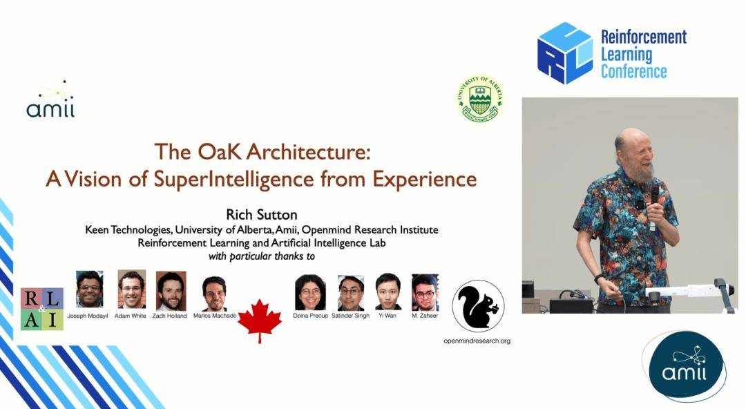 强化学习之父Richard Sutton新作：Oak架构！